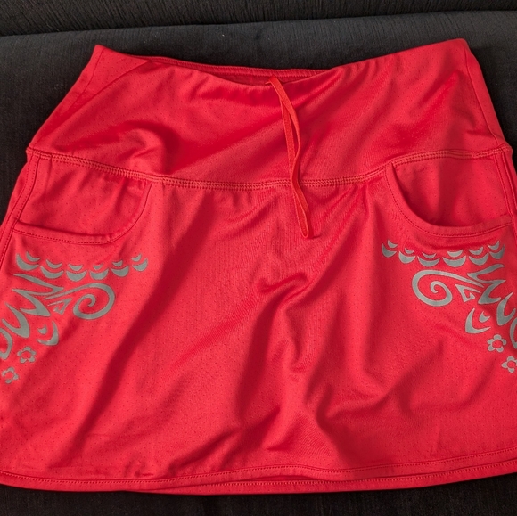 Athleta Printed Chase Tennis Skort pockets S - Picture 2 of 5